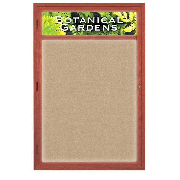 Open Faced Traditional Rounded Corkboard